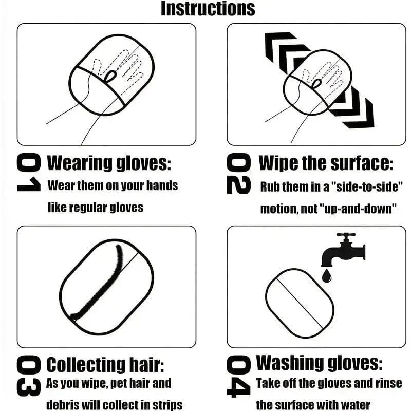 Furshie™ Premium Pet Hair Removal Glove