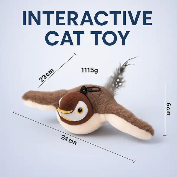 Furshie™ Interactive Flapping Bird Cat Toy
