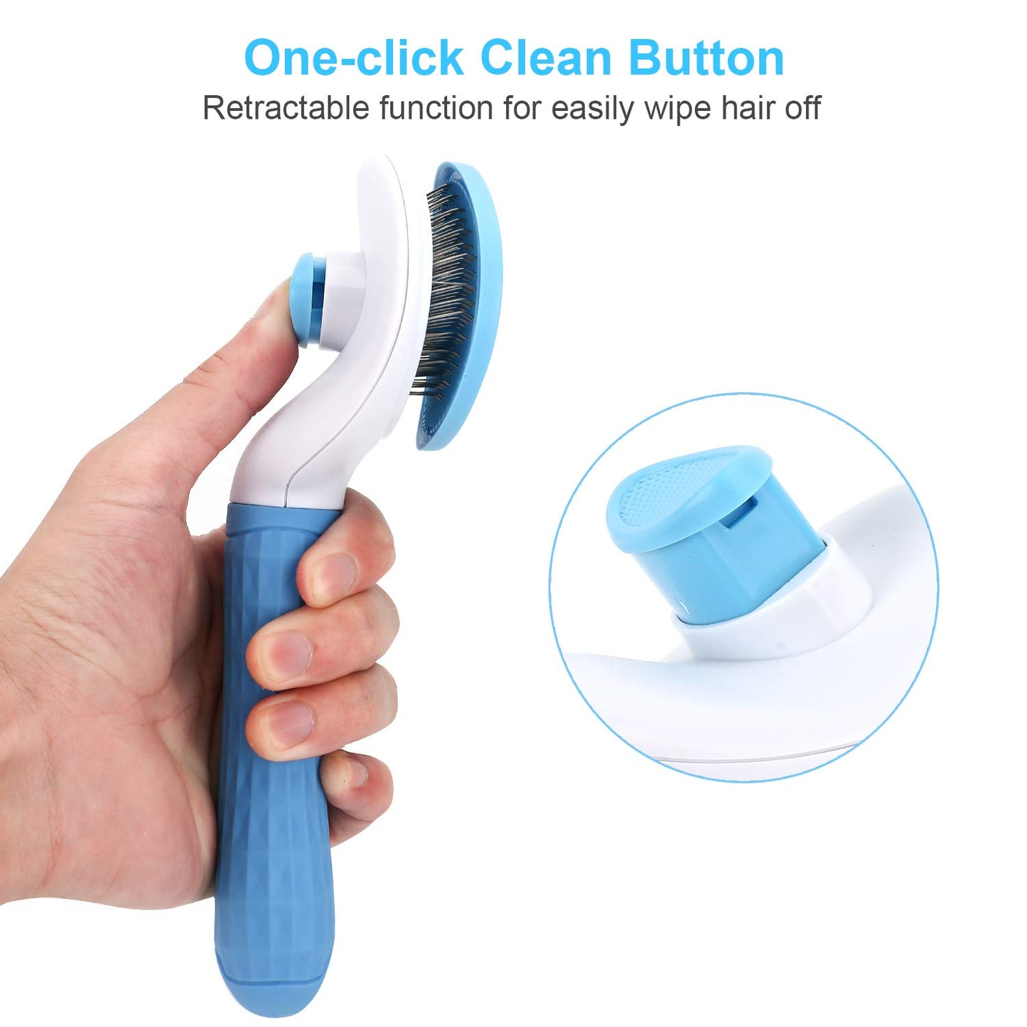 Furshie™ Self-Cleaning Pet Grooming Brush