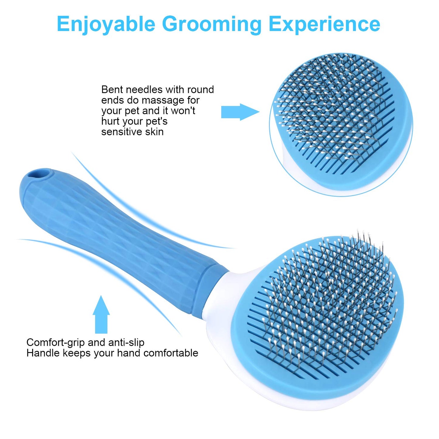 Furshie™ Self-Cleaning Pet Grooming Brush