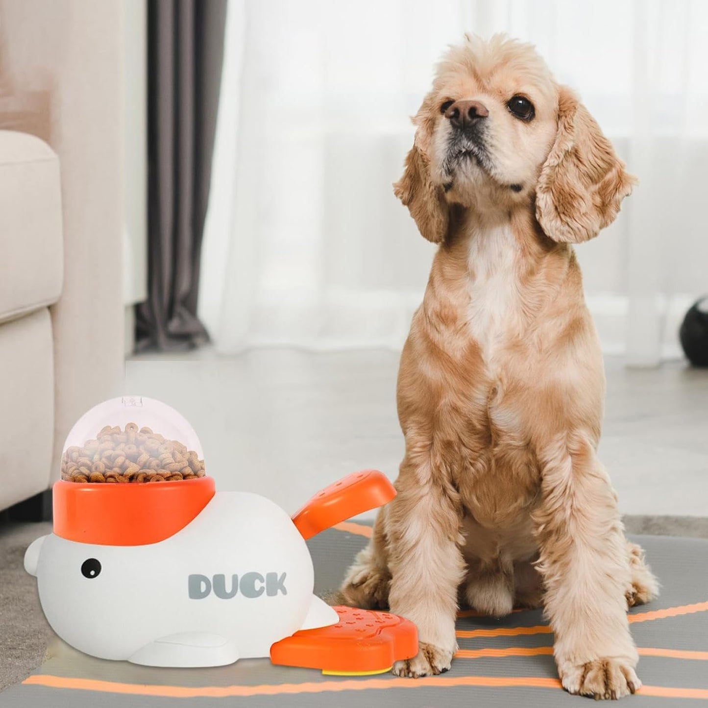 Furshie™ Duck Delight Dog Treat Dispenser