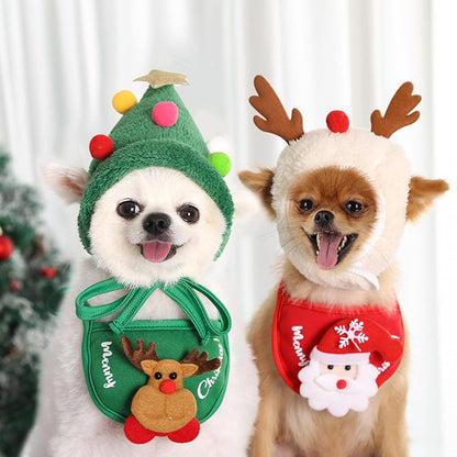 Furshie™ Cute Dog Cat  Christmas Costume