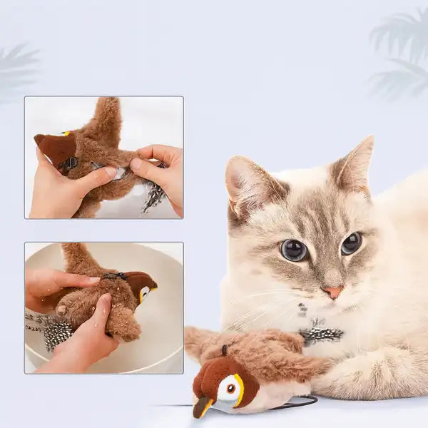 Furshie™ Interactive Flapping Bird Cat Toy